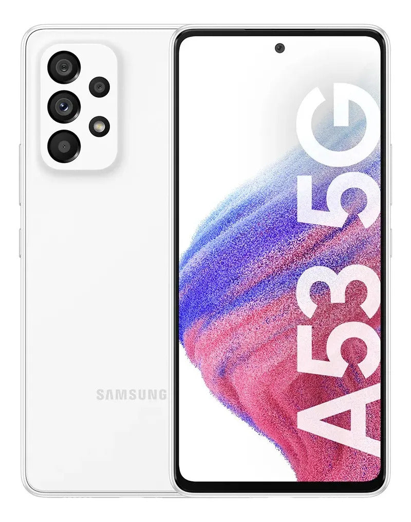 Celular Samsung A53 - 128 GB (Nuevos de lote) - Blanco