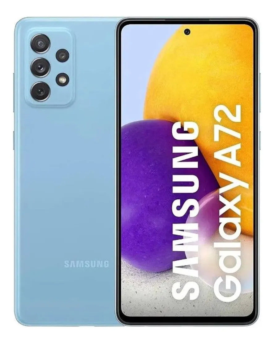 Celular Samsung A72 128 GB - Excelente Celeste