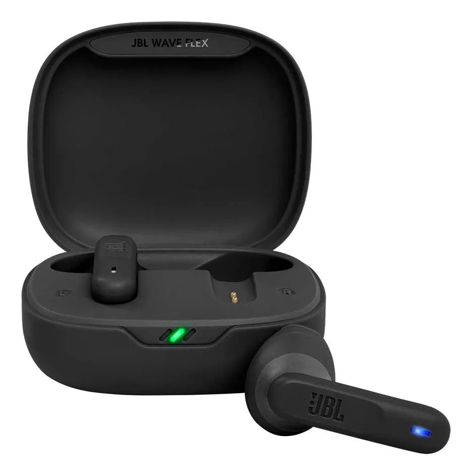 Auriculares Jbl Wave Flex Tws Bluetooth Negro (Nuevos de lote) - Negro