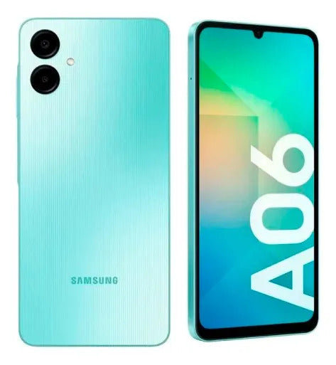 Celular Samsung A06 - 128 GB (Exhibición) - Celeste