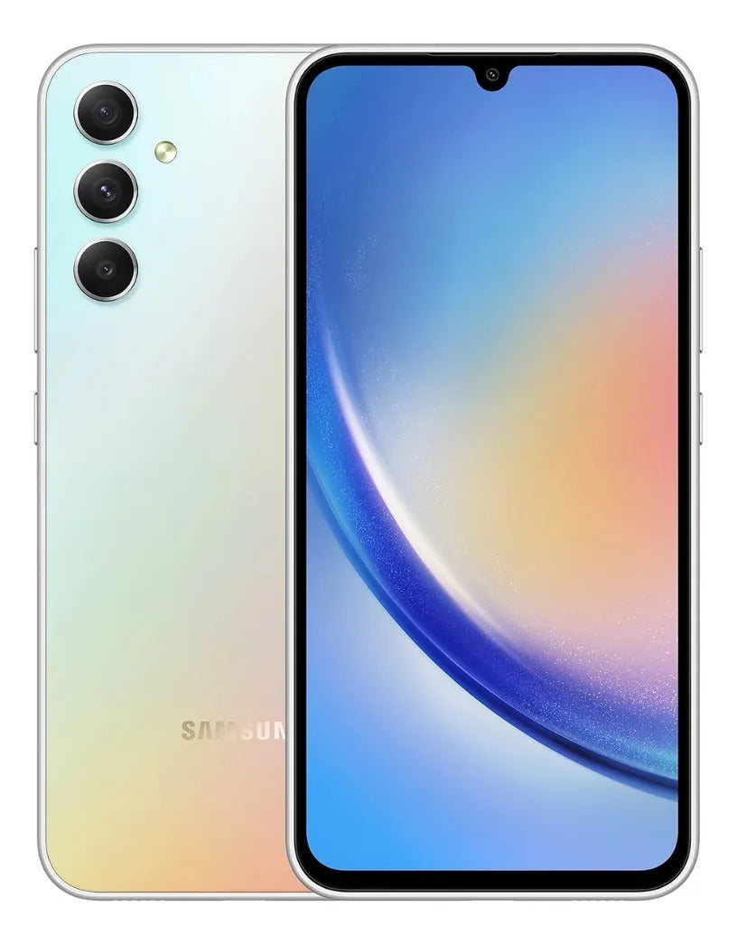 Celular Samsung A34 - 128 GB (Nuevos de lote) - Plateado