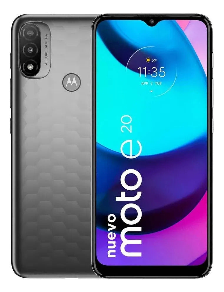 Celular Motorola E20 - 32 Gb ( Exhibición ) - Muy bueno