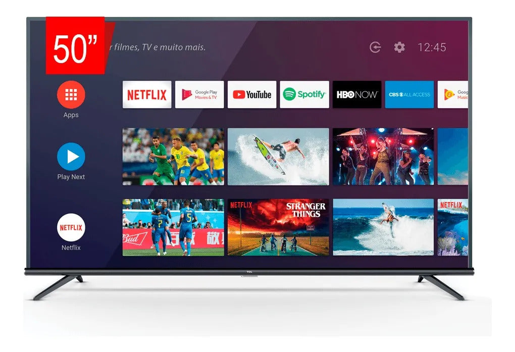 Smart TV TCL 50" L50P8M 4K UHD ( Exhibición )