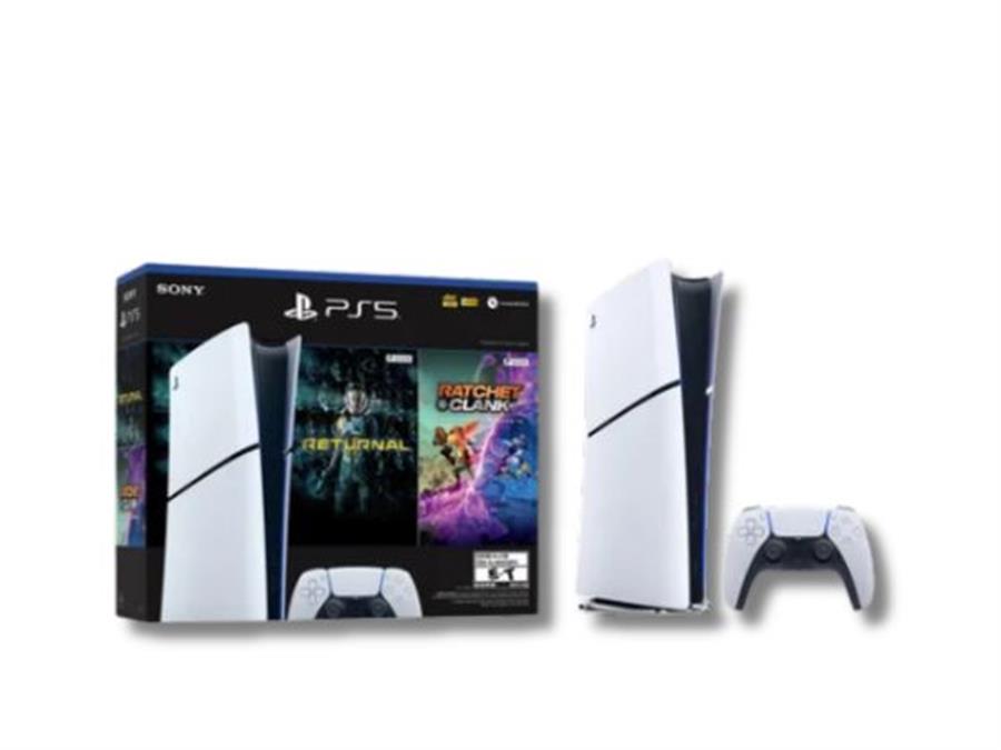 CONSOLA PLAYSTATION 5 DIGITAL + 2 JUEGOS SLIM (PS5) ( NUEVAS - SELLADAS )